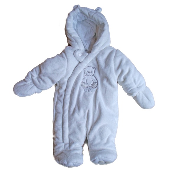 mothercare baby snowsuit